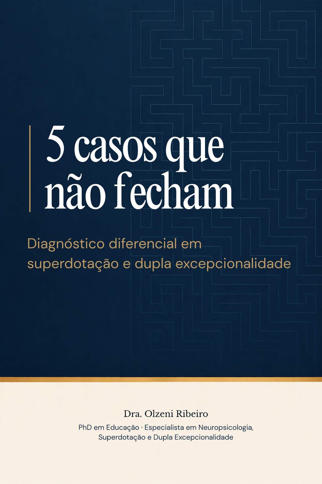 Capa do ebook 5 casos que não fecham