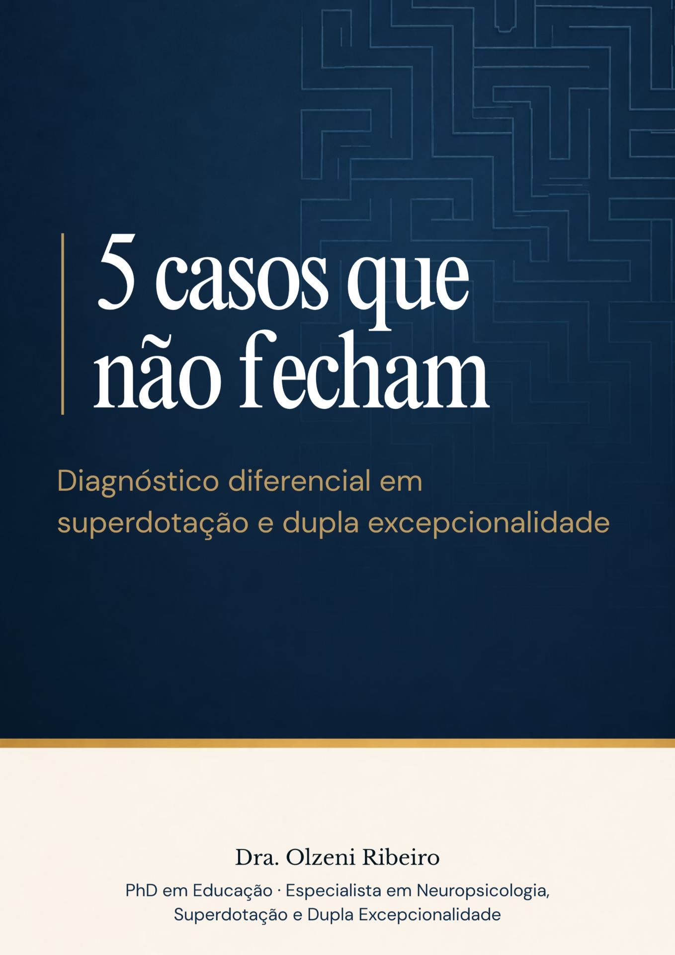 Capa do ebook 5 casos que não fecham